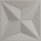 Ekena Millwork 11 7/8in. W x 11 7/8in. H Kent EnduraWall Decorative 3D Wall Panel Covers 0.98 Sq. Ft. WP12X12KEGHC - alternate 2